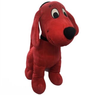 Clifford The Big Red Dog Plush 13 " Puppy Stuffed Animal Kohl’s Cares - Euc