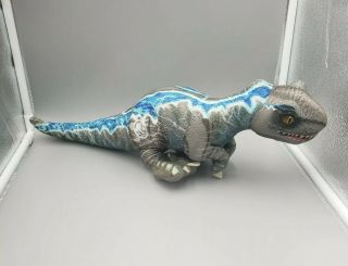 2018 Jurassic World Blue Velociraptor Plush Toy Factory