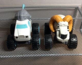 Blaze And The Monster Machines “knight” & “bighorn Sheep Truck”