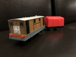 Toby - Trackmaster Engine Motorized Trackmaster Train,  Cargo Car 2013 Mattel