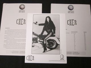 Cher ‘love Hurts’ 1991 Press Kit—photo