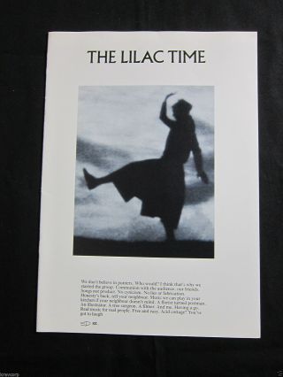 The Lilac Time—1988 Promo Book