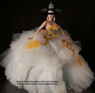 Jamieshow Guo Pei Flying Dragon Gown Haute Couture Le50 Exclusive Rare Htf