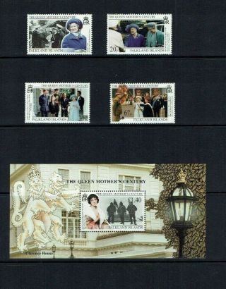 Falkland Islands: 1999,  Queen Elizabeth,  The Queen Mother 