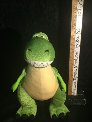 Authentic Disney Store Exclusive Toy Story Rex The Dinosaur Soft Plush