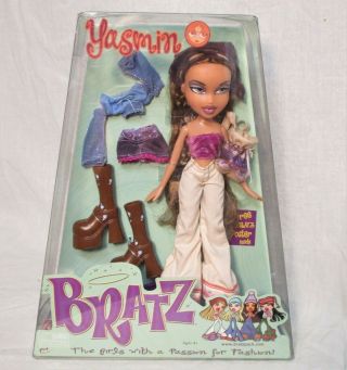Yasmin First Edition Bratz Doll 2001 Mga Latina Latinx Brats Dolls Mib Nrfb
