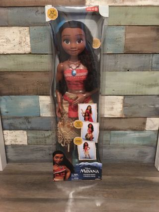 32” Moana Playdate Princess Disney My Size Life Size Articulating Doll 2018