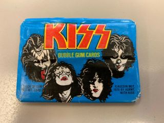 1978 Kiss Donruss Rockstar Baseball Bubble Gum Cards (in Package)