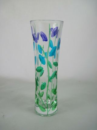 Murano CC Zecchin Glass Vase 7.  5 
