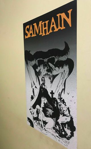 Samhain Unholy Passion Fan Art Poster Club Danzig Misfits Large