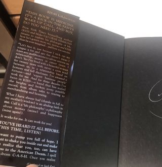 Gene Simmons Book KISS “Sex money KISS”autographed near 2