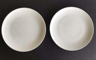 Corning Centura Set Of 2 White Salad Luncheon Plates 8 3/4 " 60 