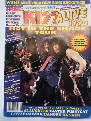 Kiss Alive 1990 - Hot In The Shade Tour - Rock Scene Spotlights 19