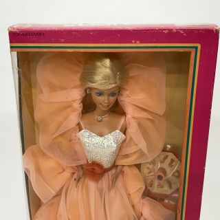 1984 Mattel Barbie Peaches ' N Cream Doll Box 2