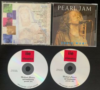 Pearl Jam - Eddie Who? Live Import Cd Buffalo,  Ny Oct 1,  1996