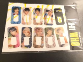 Stray Kids Unveil [op.  02 : I Am Who] Official Goods Bookmark Set