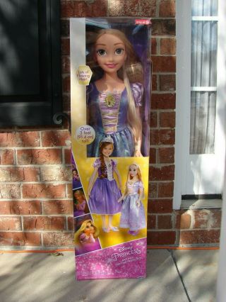 Disney Princess Rapunzel 38 " Life Size Tangled My Size Barbie Type Doll