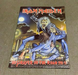 Iron Maiden No Prayer On The Road Tour 1990/91 Book L@@k