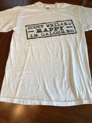 Scott Weiland Promotional Tshirt Medium Stone Temple Pilots