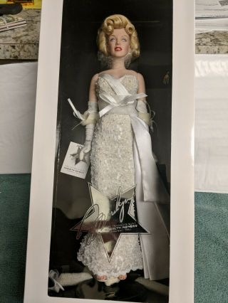 Franklin Marilyn Monroe 16” Doll L/e Movie Premiere Rare Find