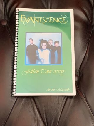 Evanescence - Tour Book - Fallen Tour 2003 -