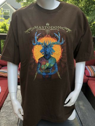 2007 Mastodon Concert Tour Shirt Xl Converge Priestess Stoner Metal Neurosis