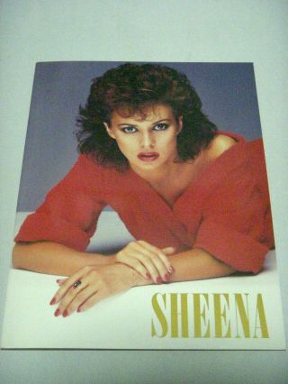 Sheena Easton Japan Concert Tour Program Book 1984