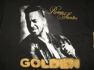 2018 Romeo Santos " Golden " Concert Tour (med) T - Shirt