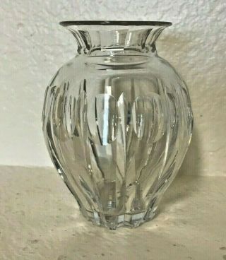 Vintage St.  Saint Louis France Crystal Vase Adorable Glass Floral Arrangement