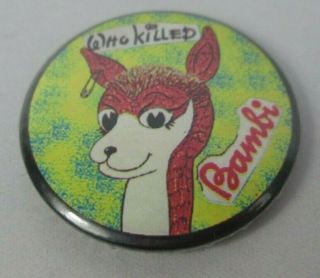 Sex Pistols Sid Vicious Vintage Us 32mm 1980s Badge Pin Button Punk Wave