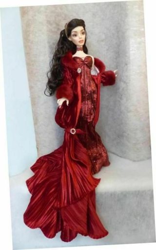 Blood Moon Winters Complete Evangeline Ghastly Outfit Fits 20 " Bjd Dollshe Craft