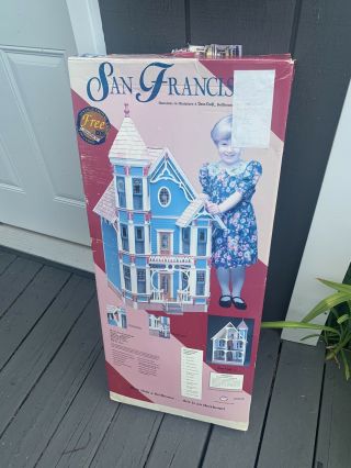 Vintage Dura - Craft San Franciscan Dollhouse Sf 555 1994 - W Receipt