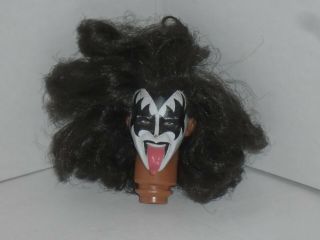 Kiss Gene Simmons Muscle Mego Doll Figure Head - 1978 Vintage Aucoin