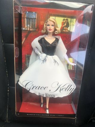 Rear Window Grace Kelly Barbie - Pink Label - Alfred Hitchcock Collector Barbie