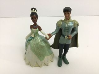 Disney Princess & The Frog Tiana And Prince Naveen As Bride & Groom Pvc Figure