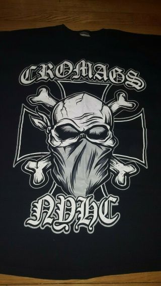 Cro Mags T Shirt Size Xxl Hardcore Nyhc