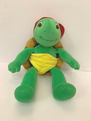 Franklin The Turtle 14” Plush Stuffed Animal Toy By Eden