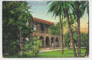 Sudan Postcard 1923 Grand Hotel To Uk Gb Postage Due