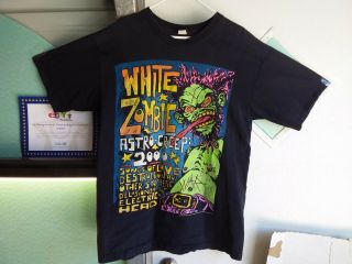 White Zombie (rob Zombie) Astro Creep 2000 Tour T - Shirt 1995 X - Large