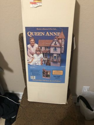Vintage Queen Anne Victorian Doll House Kit Qa575 Dura Craft
