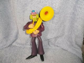 The Beatles Mcfarlane Yellow Submarine Figure George With Sousaphone Fab