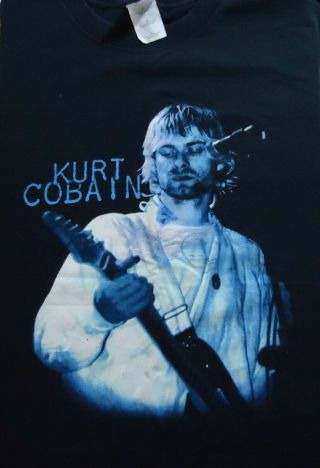 Vintage Nirvana Kurt Cobain T Shirt (large)