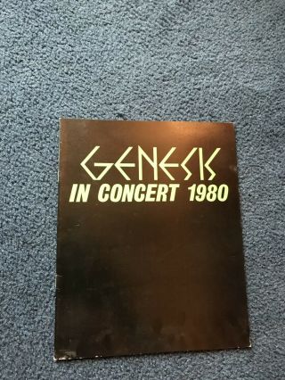 Vintage Genesis 1980 Duke& 1981 Abacab Offical Tour Programs Phil Collins