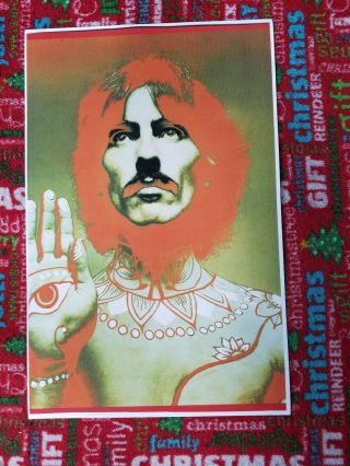The Beatles George Harrison Poster Art Print Richard Avedon 17 " X 11