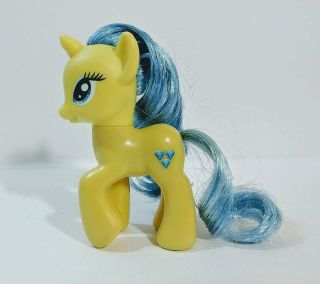 My Little Pony G4 Lemony Gem Brushable Tru Exclusive Glitter Symbol