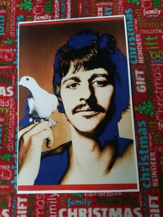 The Beatles Ringo Starr Poster Art Print Richard Avedon 17 " X 11