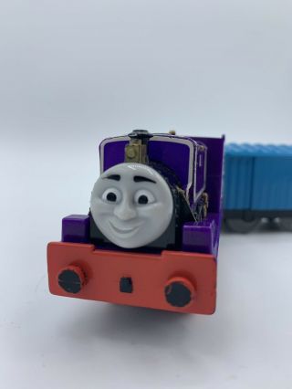 Thomas & Friends Train Engine Trackmaster Motorized Charlie W Blue Boxcar 2