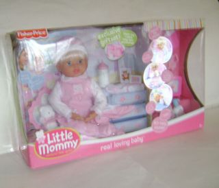 Fisher Price Little Mommy Real Loving Baby Doll RARE 3
