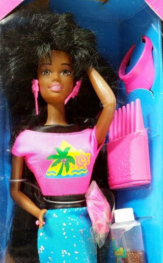 Glitter Hair Barbie African American AA 1993 Mattel No.  11332 NRFB 2