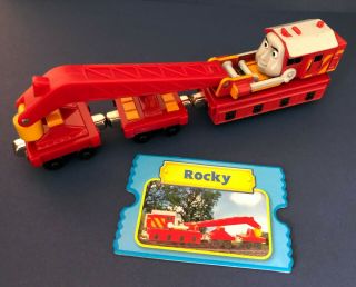 Thomas & Friends Take Along Rocky The Crane W/card Learning Curve Rc2 2007